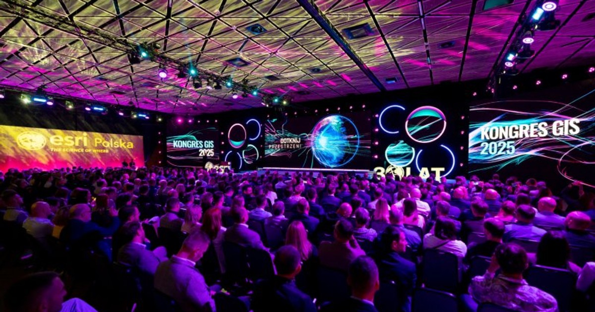 Kongres GIS 2025 „Dotknij przestrzeni”: Technologia, która zmienia biznes i administrację