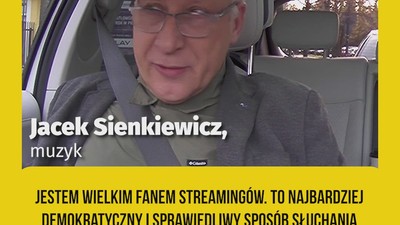 Kuba Sienkiewicz entuzjastą słuchania muzyki w sieci