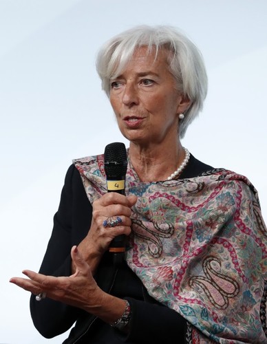Christine Lagarde ( Dyrektor Zarządzający Międzynarodowego Funduszu Walutowego)