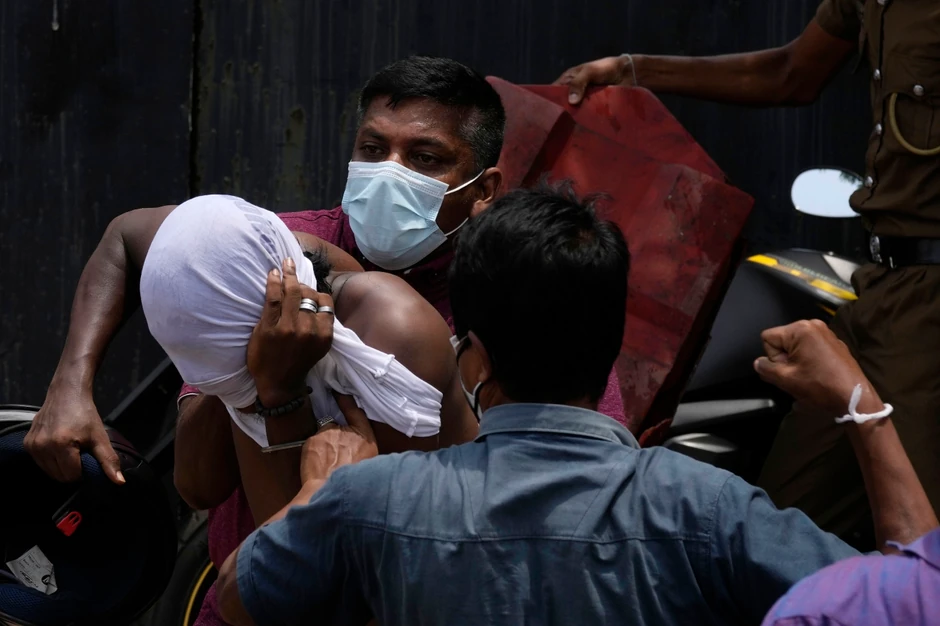 Nasilni protesti na Šri Lanki