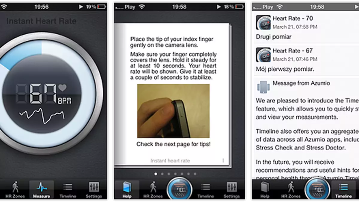 Zmierz puls przy pomocy iPhona!