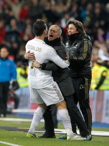 José Mourinho, szkoleniowiec Realu Madryt. Były trener Interu, Chelsea, FC Porto, União Leiria i Benfiki