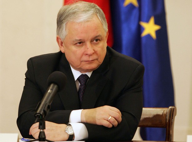 Lech Kaczyński: przyjęcie euro to PR