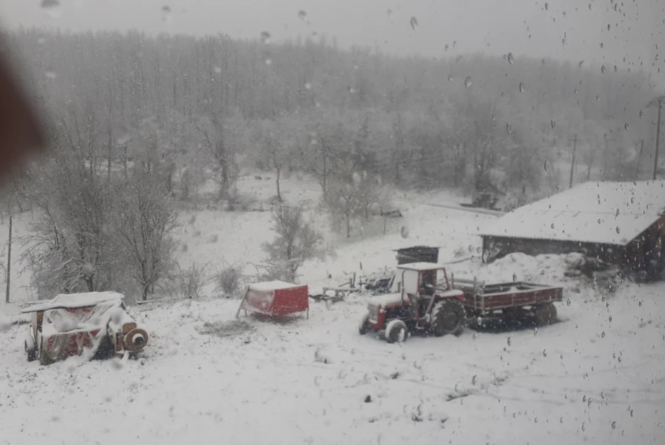 Pada sneg kod Ivanjice