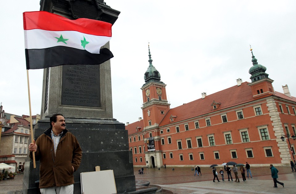 Manifestacja poparcia dla rewolucji