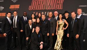 The cast of John Wick: Chapter 4 honored late actor Lance Reddick at the film's Los Angeles premiere on Monday.Jon Kopaloff/Getty Images for Lionsgate