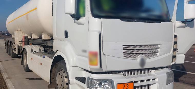 Inspektorzy zatrzymali cysternę z gazem jadącą do Ukrainy. Wykryli niebezpieczną nieprawidłowość