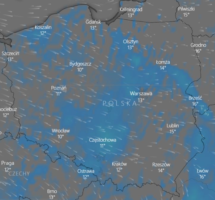 Prognoza pogody na 3.05