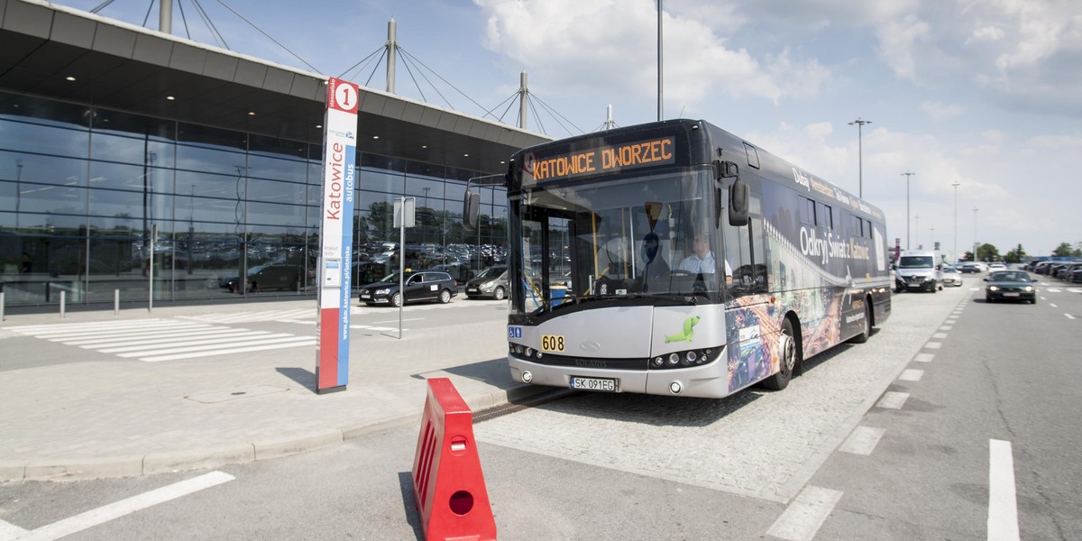 Katowice. Nowe linie autobusowe na lotnisko 