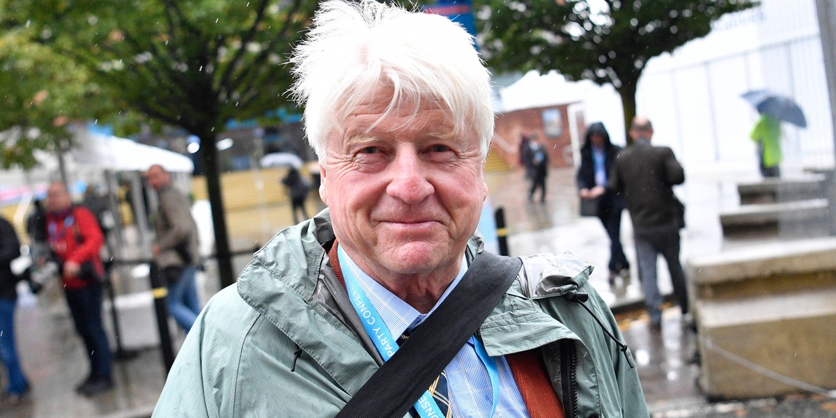 Stanley Johnson, ojciec Borisa Johnsona poparł Extinction Rebellion