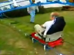 Do góry nogami we własnym ogródku