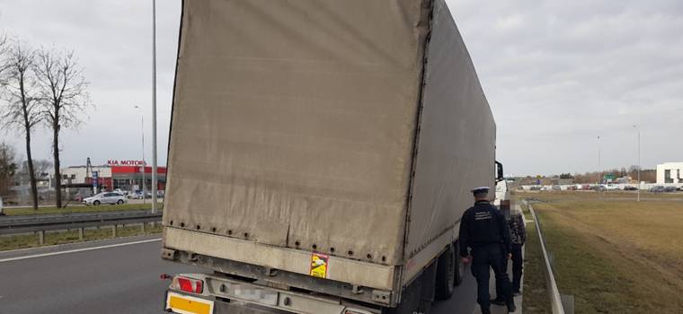 Zatrzymali białoruską ciężarówkę. Inspektorzy byli w szoku, gdy odkryli usterkę 