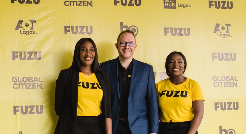 [L-R]: Patricia Duru, Nigeria Country Director; Jussi Hinkkanen, CEO of Fuzu; Irene Aguh - Global Head of Marketing