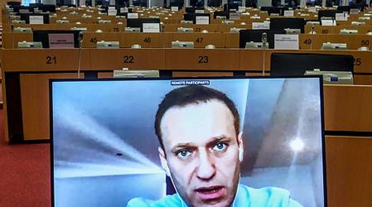 Alekszej Navalnij / Fotó: MTI/EPA/Olivier Hoslet