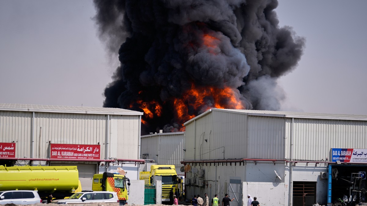 Iranski napad na grad Šardža, Ujedinjeni Arapski Emirati (UAE)