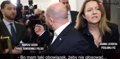 Posłowie kontra dziennikarze. W ruch poszły wyzwiska i... komentarz o sukience!