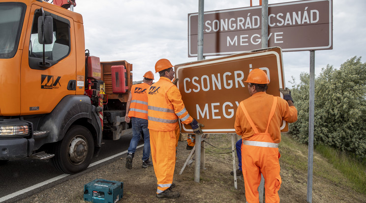 Csongrád-Csanád megyére változott Csongrád megye neve   / Fotó: MTI-Rosta Tibor