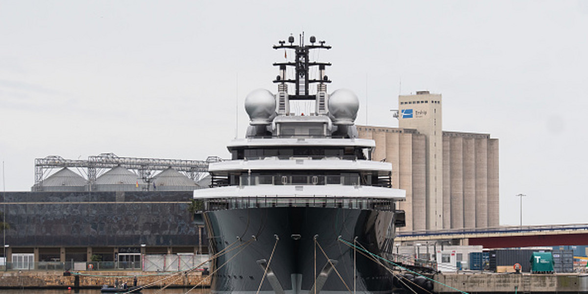 Hiszpańskie władze zarekwirowały jacht Crescent, który najprawdopodobniej należał do szefa rosyjskiego koncernu Rosnieft Igora Sieczina.