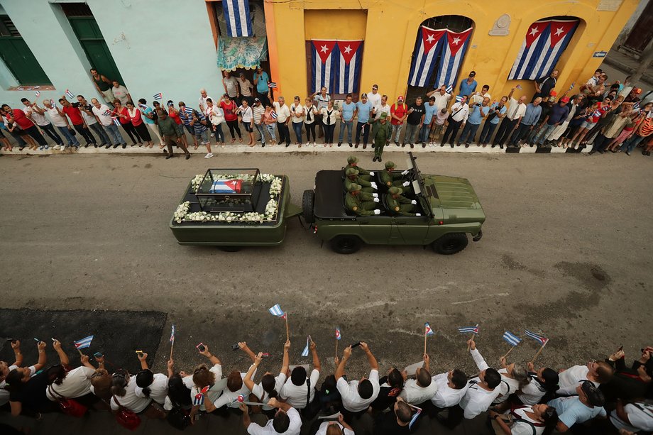 Santiago de Cuba, dokąd zmierza kondukt, to rodzinne miasto dyktatora