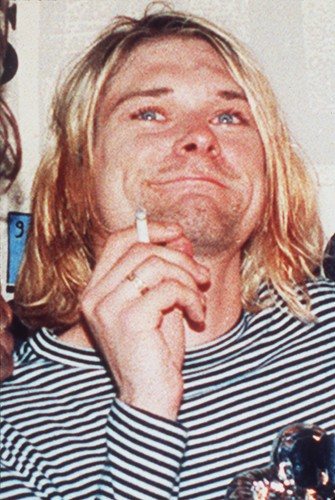 Kurt Cobain na zdjęciu z 1993 roku