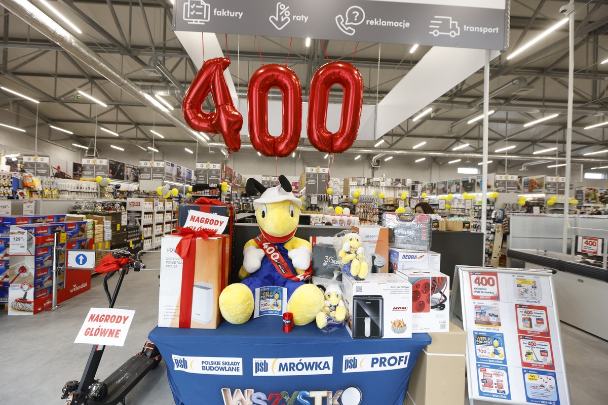 Ta sieć otworzyła swój sklep nr 400 w Polsce