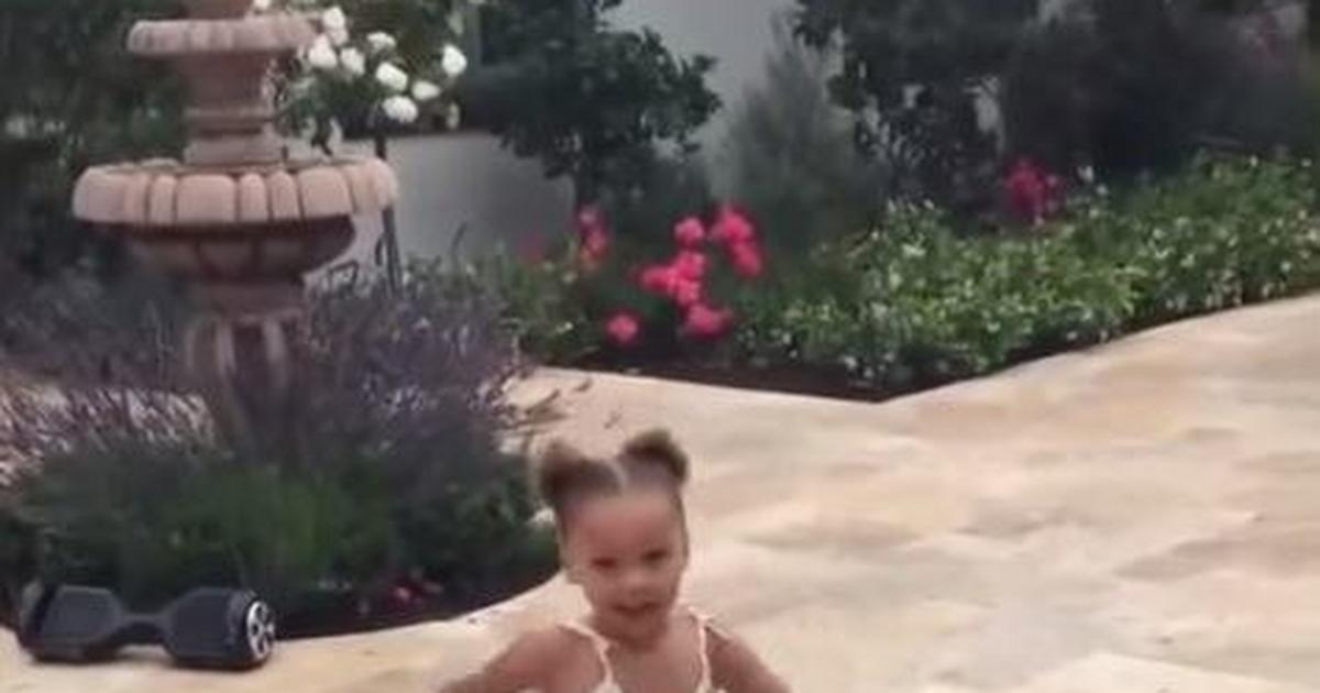 WATCH: Riley Curry does the Whip and Nae Nae on her 3rd birthday 