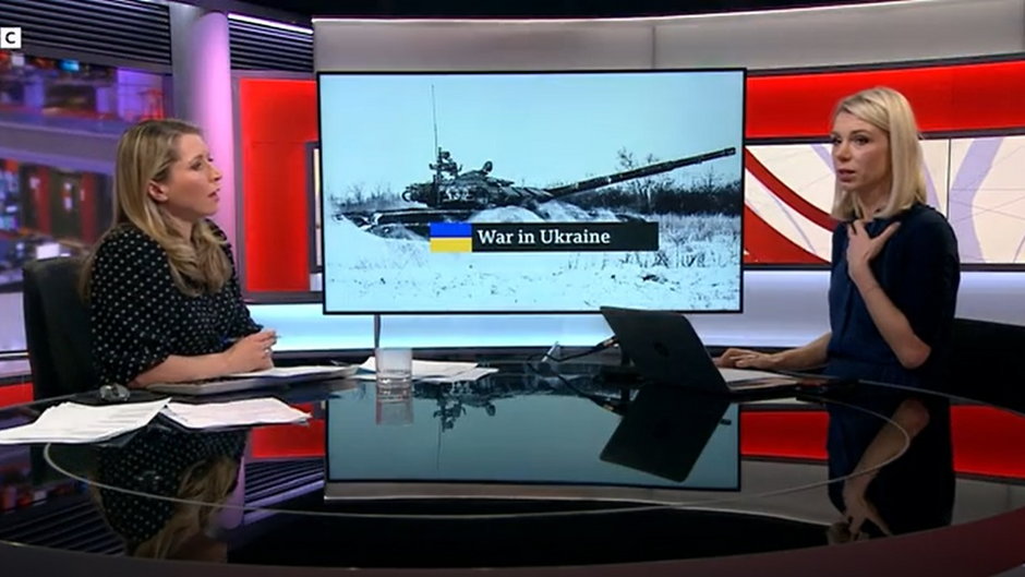 Dziennikarka BBC zobaczyła swój zbombardowany dom