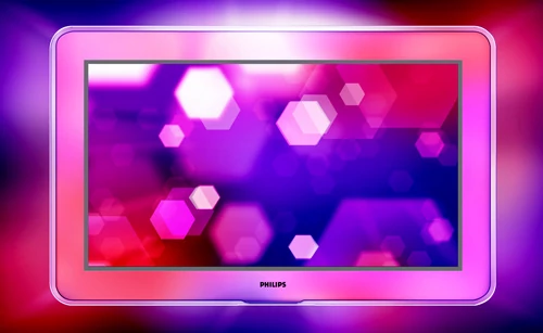 Telewizor Philips Aurea wyposażono w podświetlaną ramkę oraz system adaptacyjnego podświetlania tła o nazwie Ambilight. Efekt końcowy jest naprawdę bardzo atrakcyjny