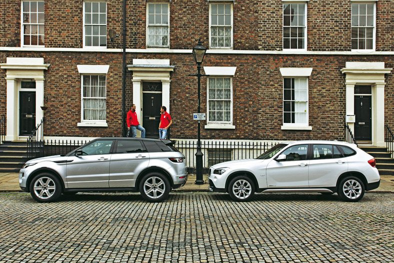 Range Rover Evoque kontra BMW X1: do miasta, na wieś i w błoto