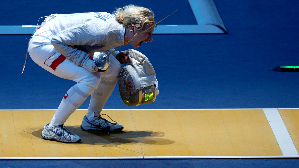 Aleksandra Socha przegrała 7:15 z Greczynką Vassiliki Vougiouką w walce 1/8 finału i pożegnała się z turniejem olimpijskim szablistek w Londynie.