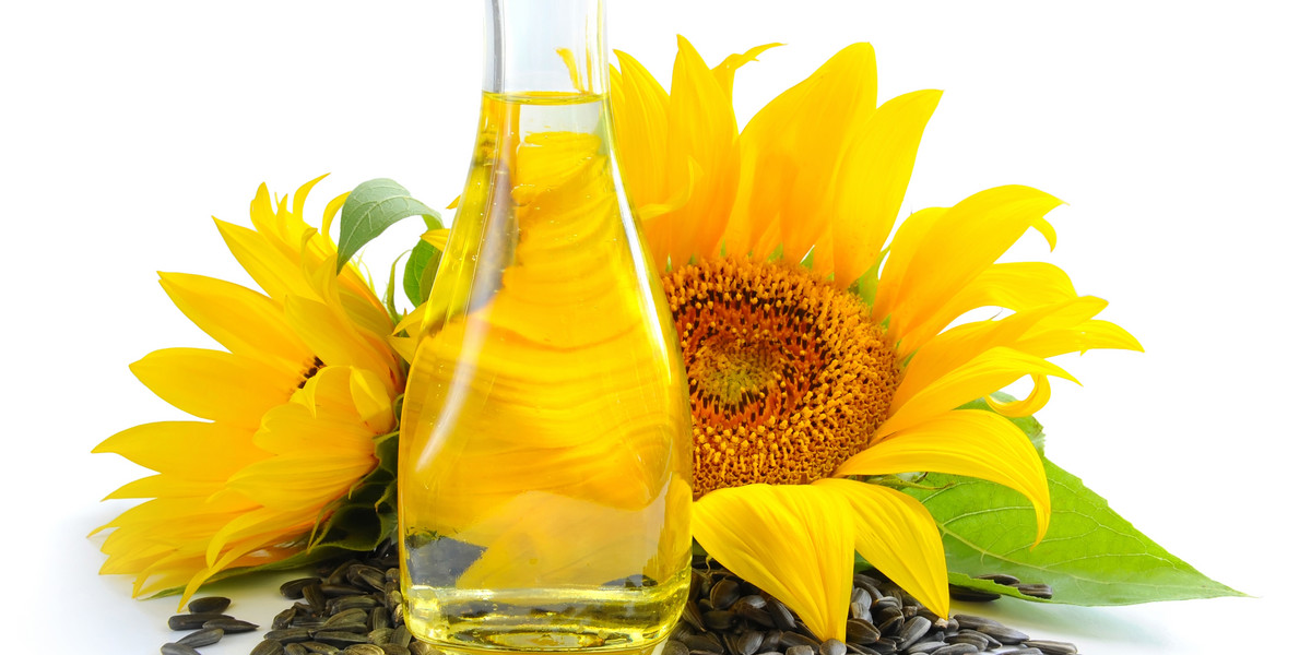 Ukraina jest największym na świecie producentem oleju słonecznikowego.