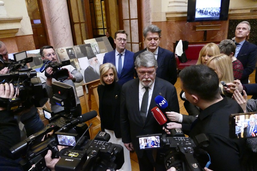 Tonino Picula na izložbi o Jasenovcu