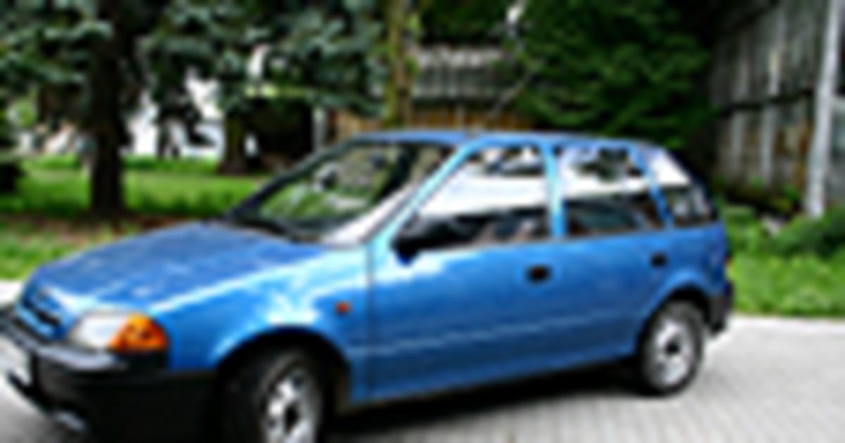 Suzuki Swift 1.0 GL Trzeszczy, ale jedzie