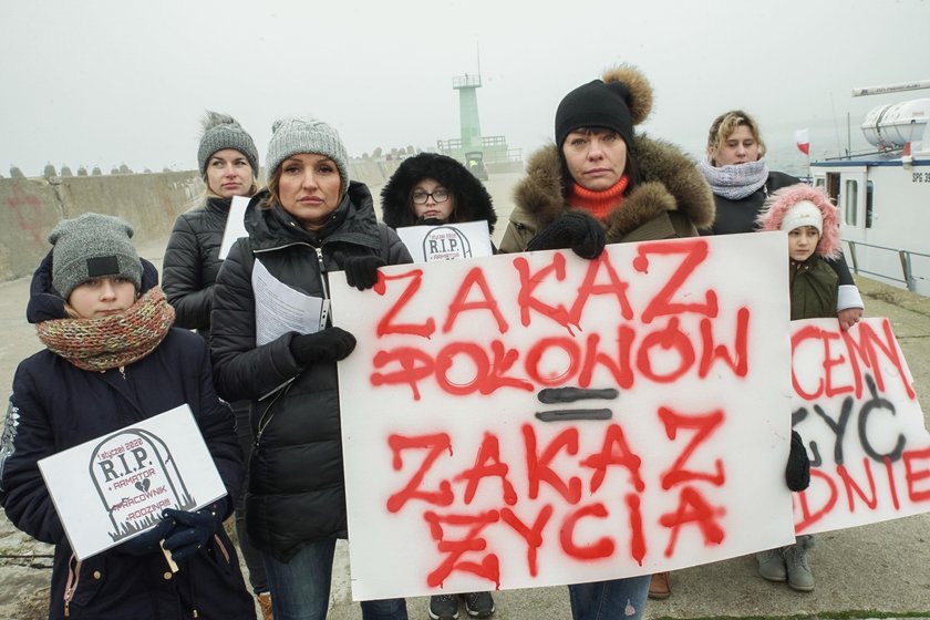 Protest właścicieli kutrów na Bałtyku. Blokowali porty