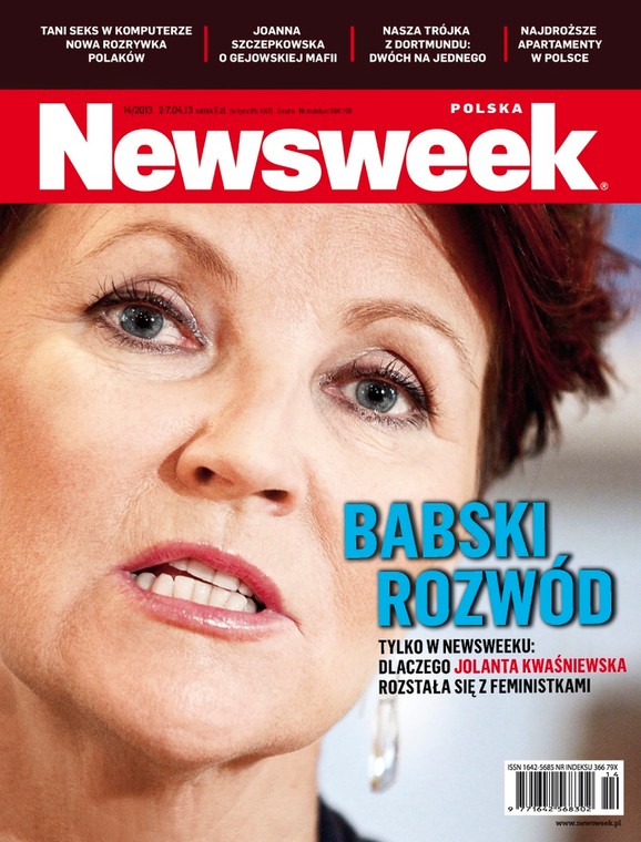 Okładka "Newsweeka"