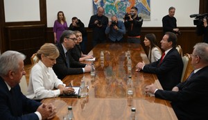 Vučić sa predstavnicima stranke Pokret snaga Srbije - BK