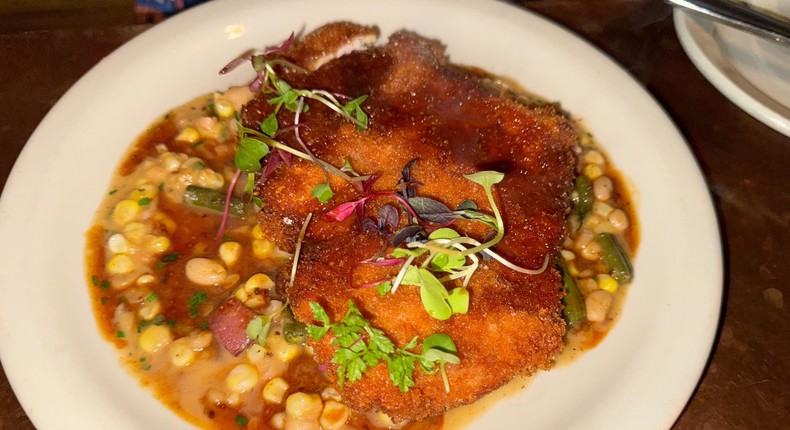 I recently dined at Fore Street, one of the most famous restaurants in Portland, Maine. I was surprised by the experience.Erin McDowell/Business Insider