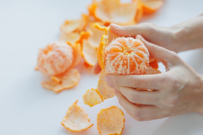 Ljuštenje mandarina