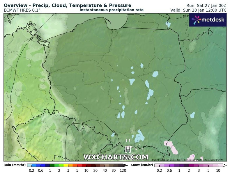 W niedzielę od zachodu pogoda będzie się poprawiać