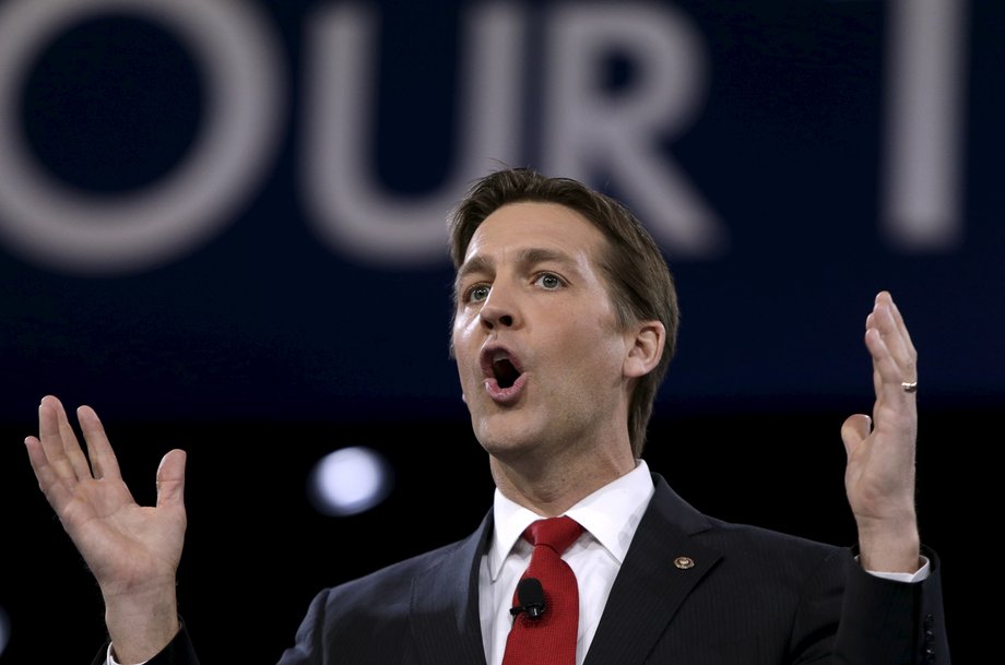 Sen. Ben Sasse of Nebraska at the CPAC conference for conservatives in March.