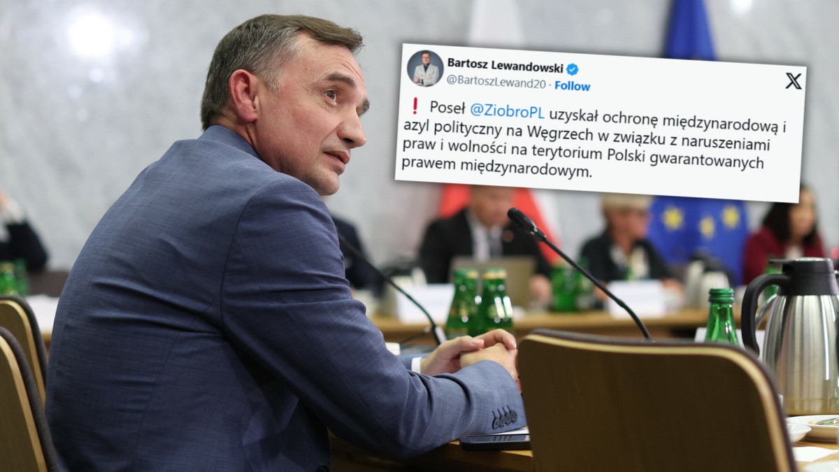 Węgry przyznały azyl Zbigniewowi Ziobrze. Jest potwierdzenie