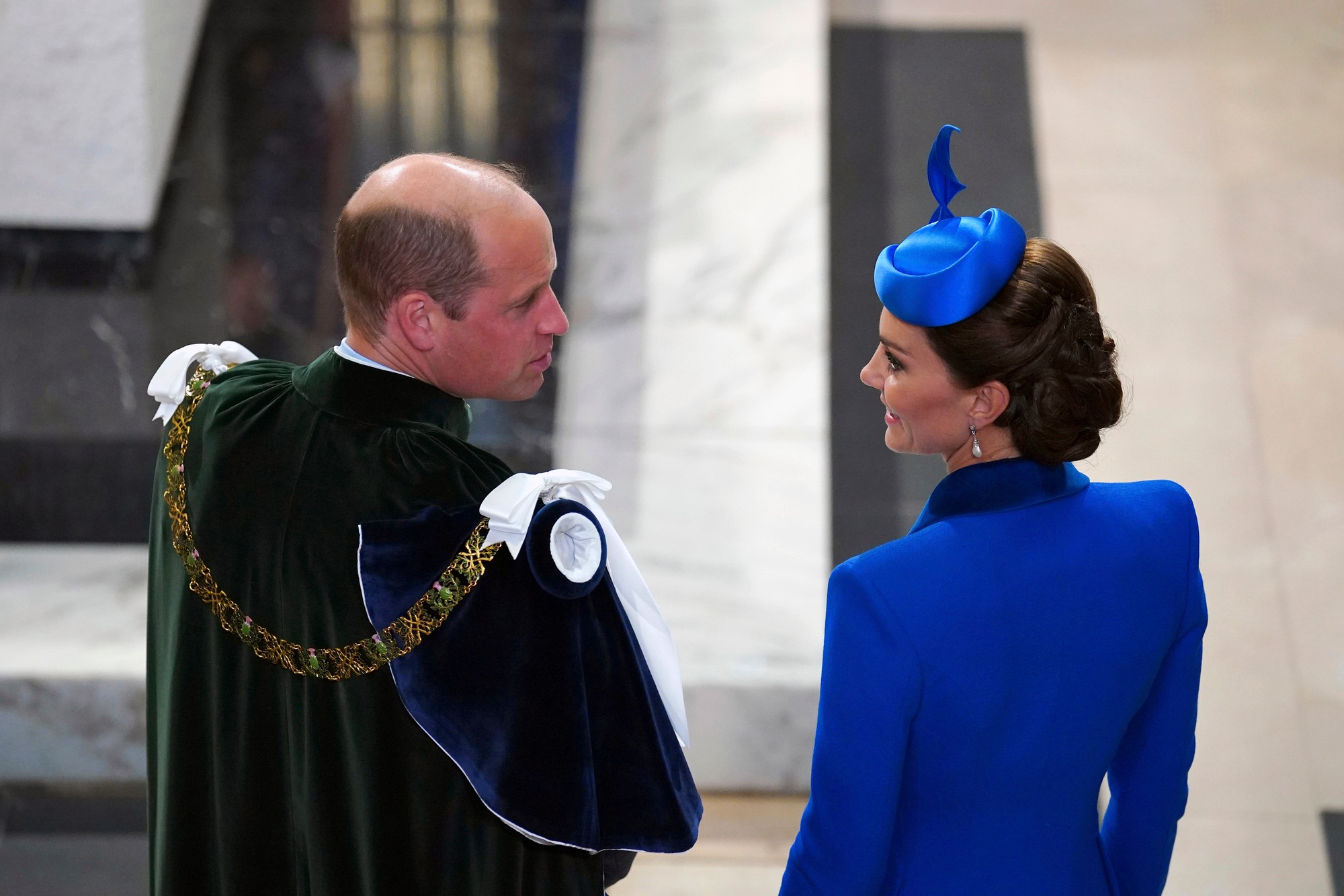 Kate a William v škótskom Edinburghu.