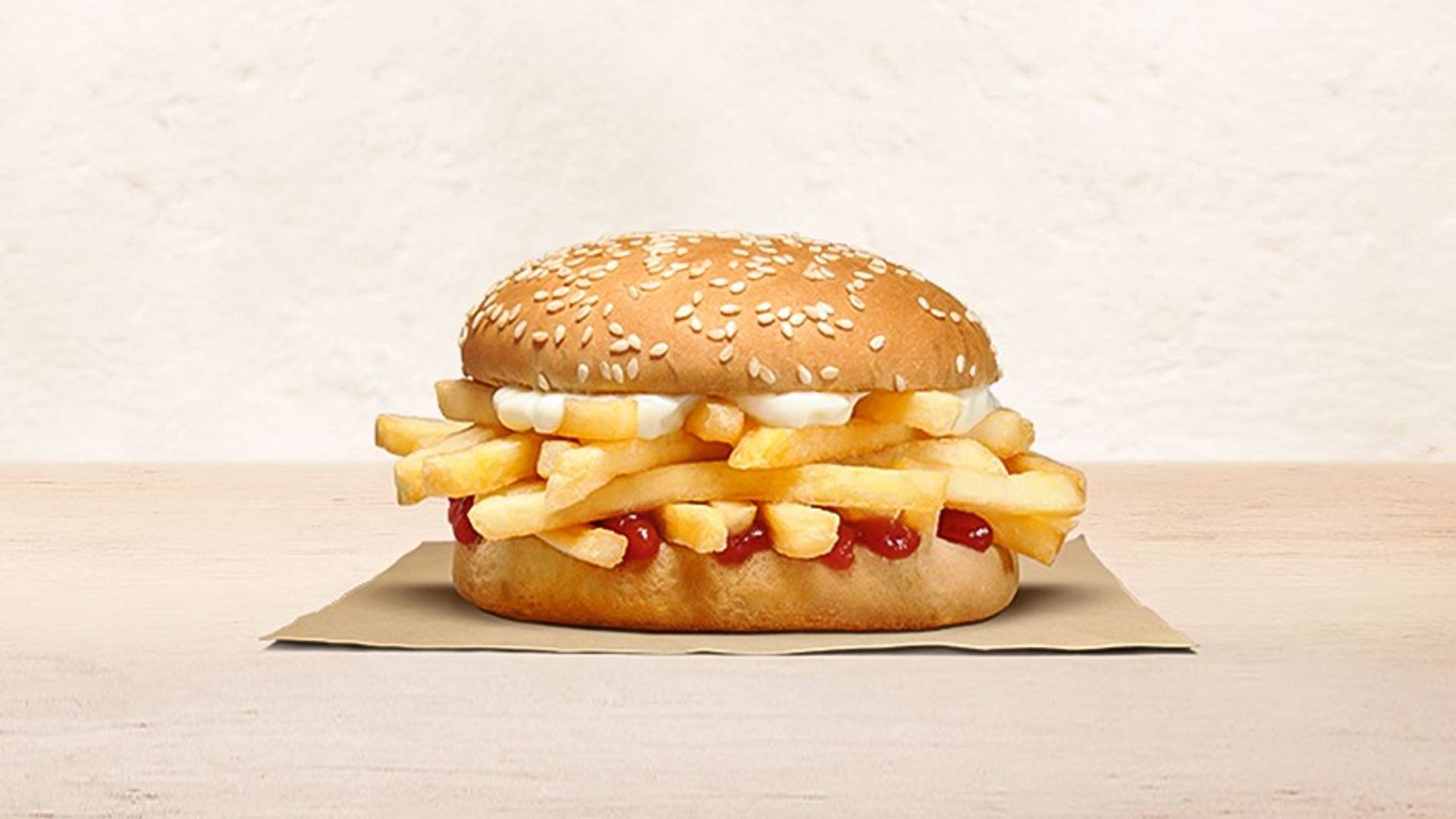 Burger Kings Chip Butty Ein Burger mit Pommes drauf Noizz