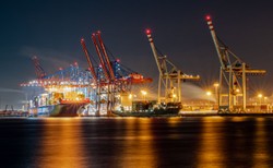 Chiński Cosco może przejąć część udziałów w hamburskim terminalu kontenerowym Tollerort