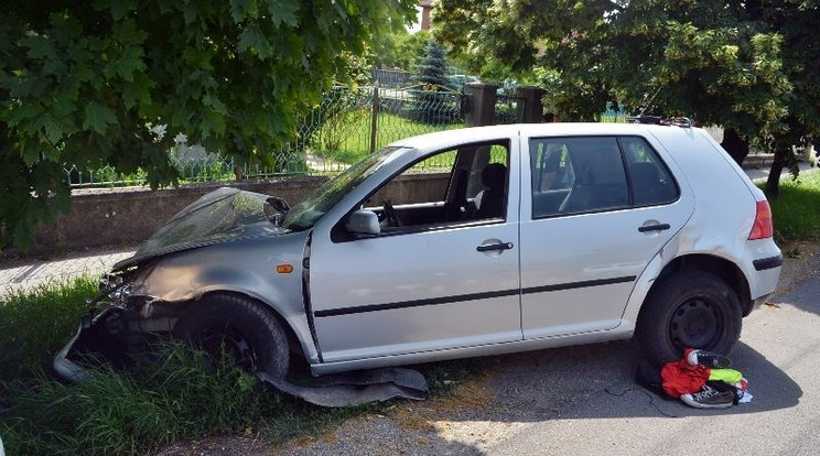 Nem akart megállni a rendőrök felszólítására a 22 éves férfi /Fotó:police.hu