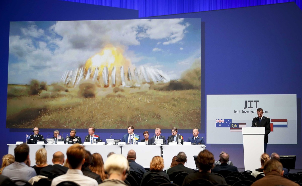 Ogłaszanie raportu w sprawie zestrzelenia MH17