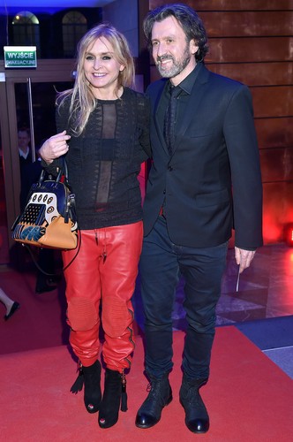 Monika Olejnik i Tomasz Ziółkowski na premierze musicalu 'Mamma Mia!' w Teatrze 'Roma'