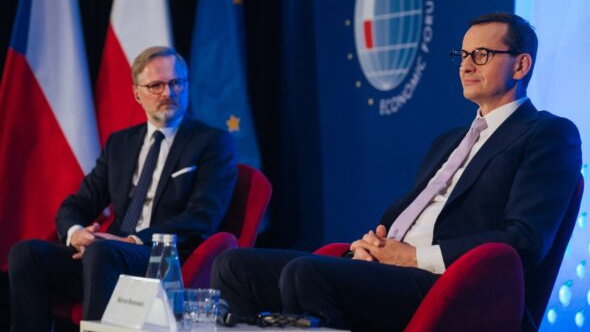 Mateusz Morawiecki i Peter Fiala. Fot. Kancelaria Premiera.