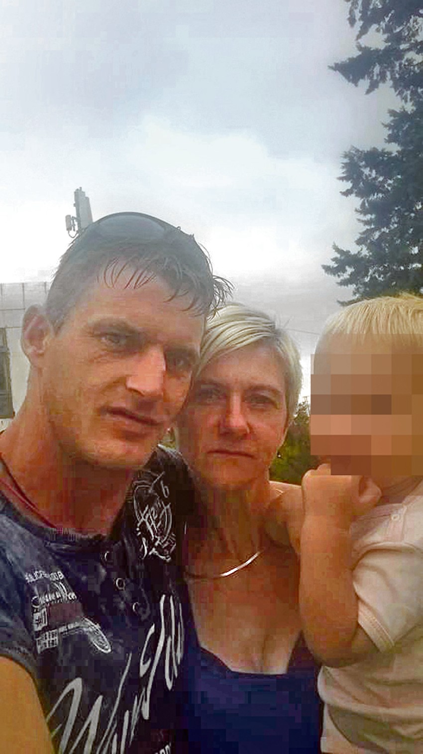 Jelena Grbić i Ivan Radovanović sa sinom