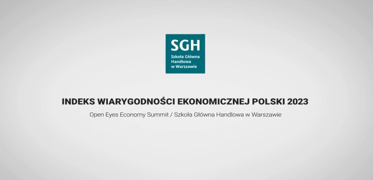 Indeks Wiarygodności Ekonomicznej Polski 2023